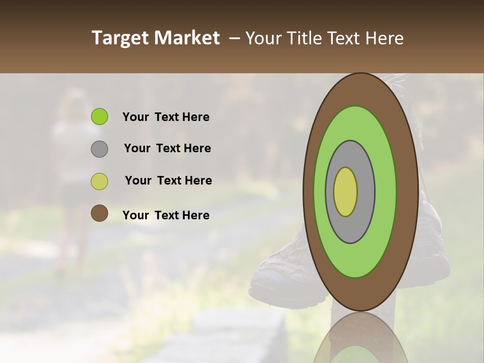 A Pair Of Shoes Hanging From A Tree Trunk PowerPoint Template