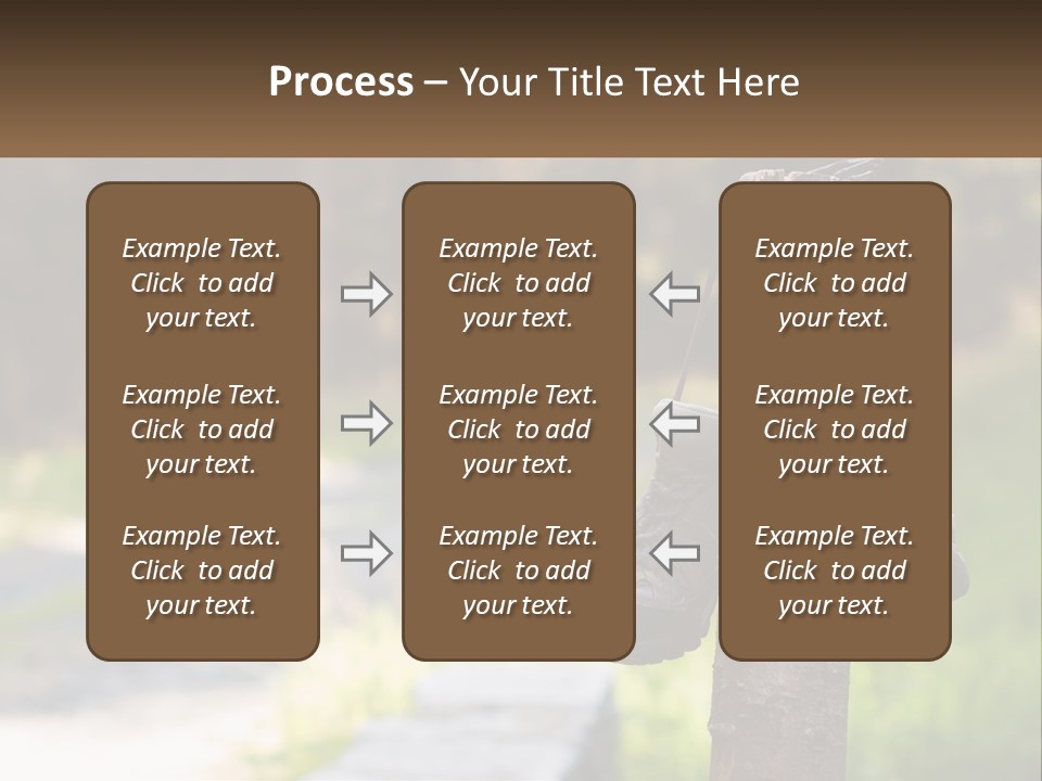 A Pair Of Shoes Hanging From A Tree Trunk PowerPoint Template
