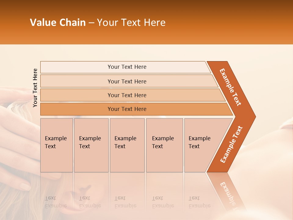 A Woman Getting A Facial Massage At A Spa PowerPoint Template
