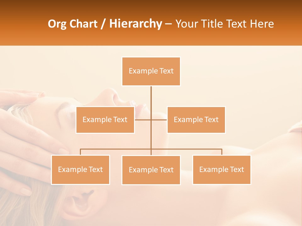 A Woman Getting A Facial Massage At A Spa PowerPoint Template