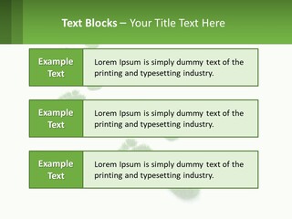A Green Foot Print On A White Background PowerPoint Template