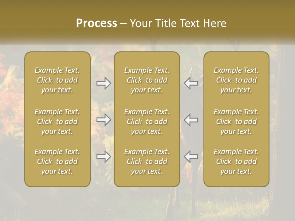 A Deer Standing In The Middle Of A Forest PowerPoint Template
