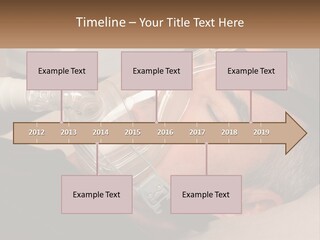 A Man Laying Down With A Breathing Mask On PowerPoint Template