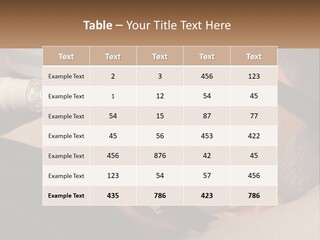 A Man Laying Down With A Breathing Mask On PowerPoint Template