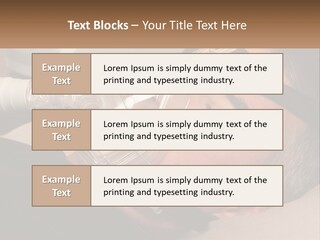 A Man Laying Down With A Breathing Mask On PowerPoint Template