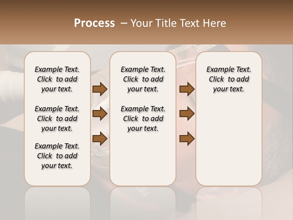 A Man Laying Down With A Breathing Mask On PowerPoint Template