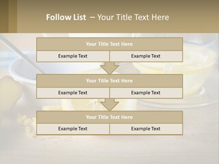 A Table Topped With A Bowl Of Lemons And A Cup Of Tea PowerPoint Template