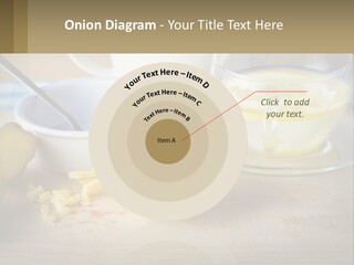 A Table Topped With A Bowl Of Lemons And A Cup Of Tea PowerPoint Template