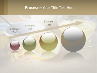 A Table Topped With A Bowl Of Lemons And A Cup Of Tea PowerPoint Template