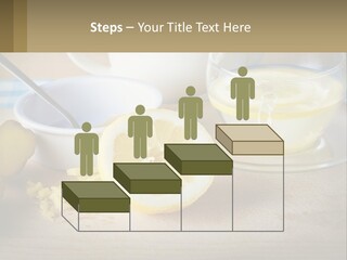 A Table Topped With A Bowl Of Lemons And A Cup Of Tea PowerPoint Template