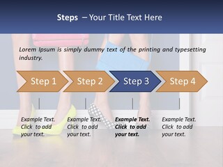 A Pair Of Women's Legs With High Heels And A Purse PowerPoint Template