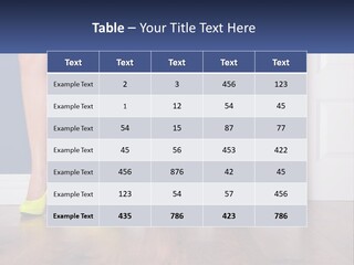 A Pair Of Women's Legs With High Heels And A Purse PowerPoint Template