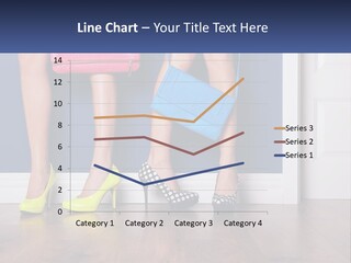 A Pair Of Women's Legs With High Heels And A Purse PowerPoint Template