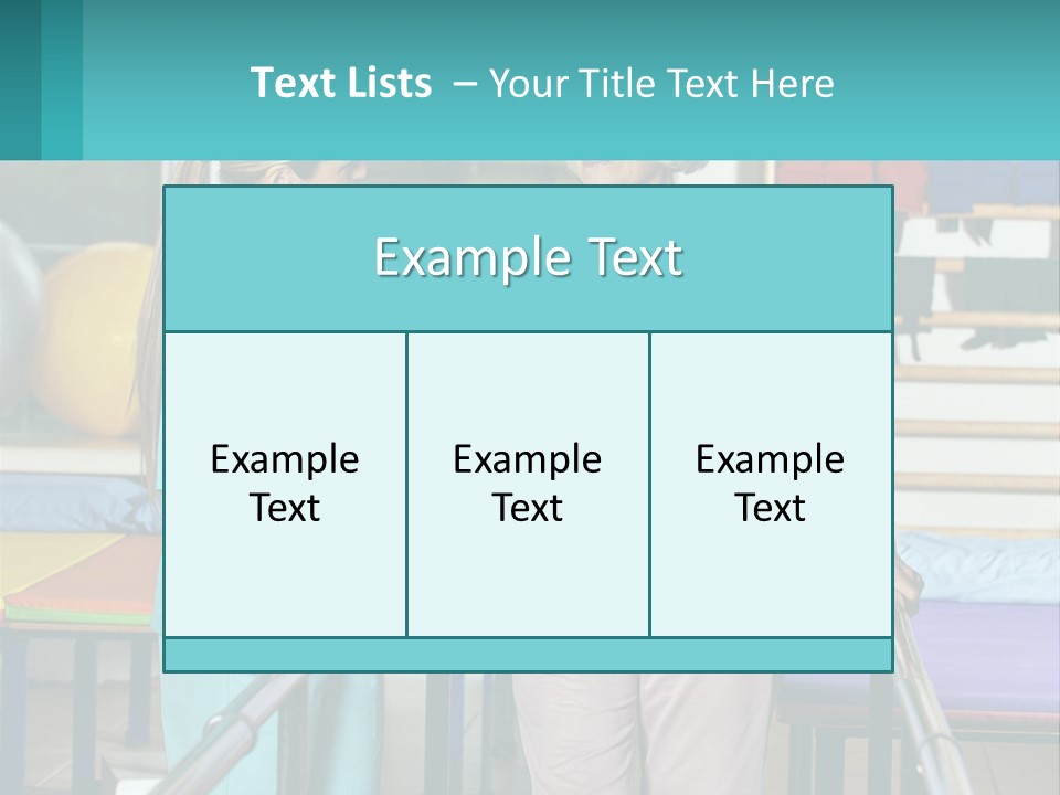 A Nurse And A Patient Shaking Hands In A Hospital PowerPoint Template