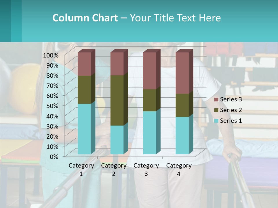 A Nurse And A Patient Shaking Hands In A Hospital PowerPoint Template
