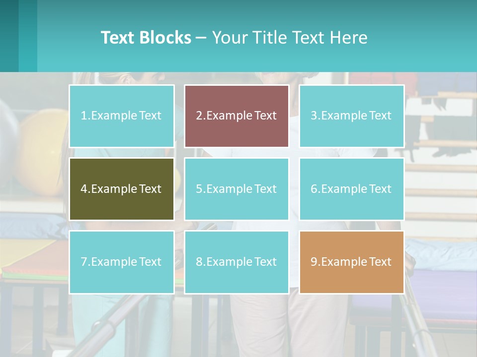 A Nurse And A Patient Shaking Hands In A Hospital PowerPoint Template