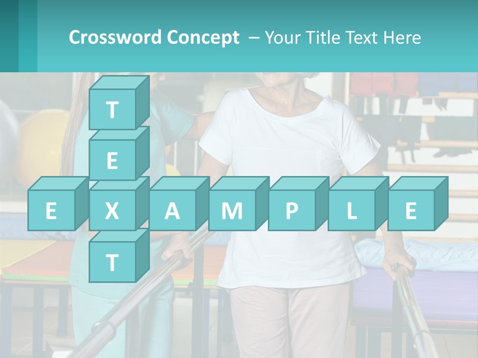 A Nurse And A Patient Shaking Hands In A Hospital PowerPoint Template