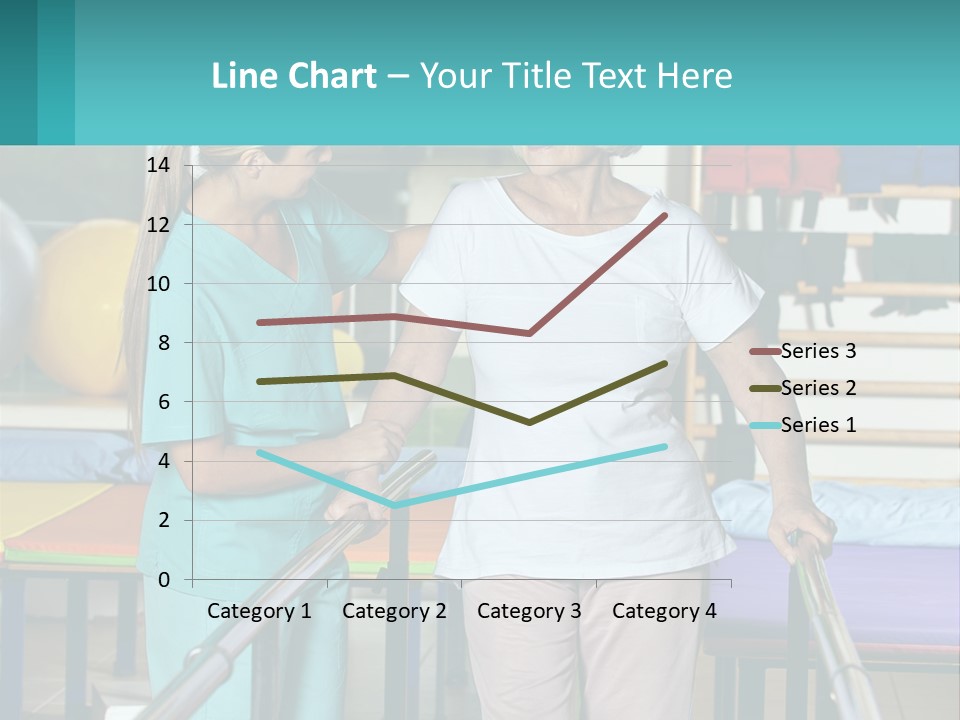 A Nurse And A Patient Shaking Hands In A Hospital PowerPoint Template