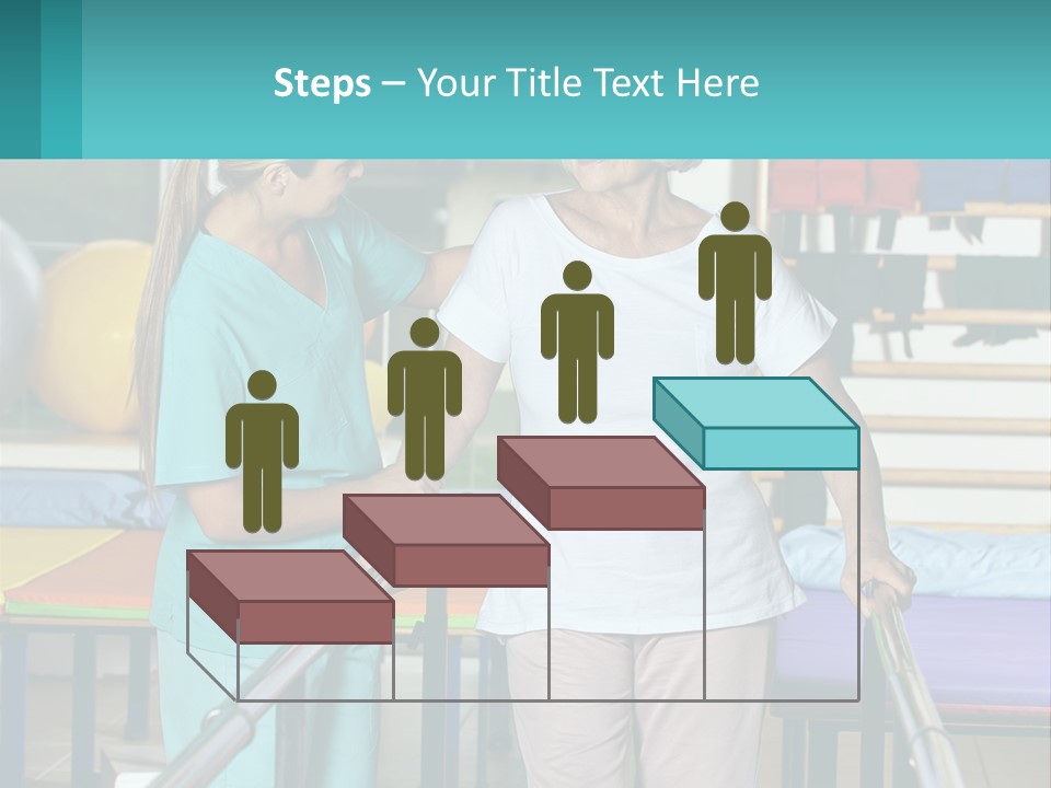 A Nurse And A Patient Shaking Hands In A Hospital PowerPoint Template