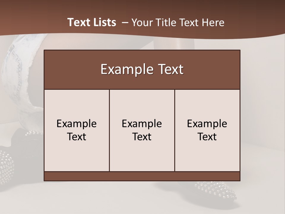 A Woman Sitting On A Couch With Her Legs Crossed PowerPoint Template