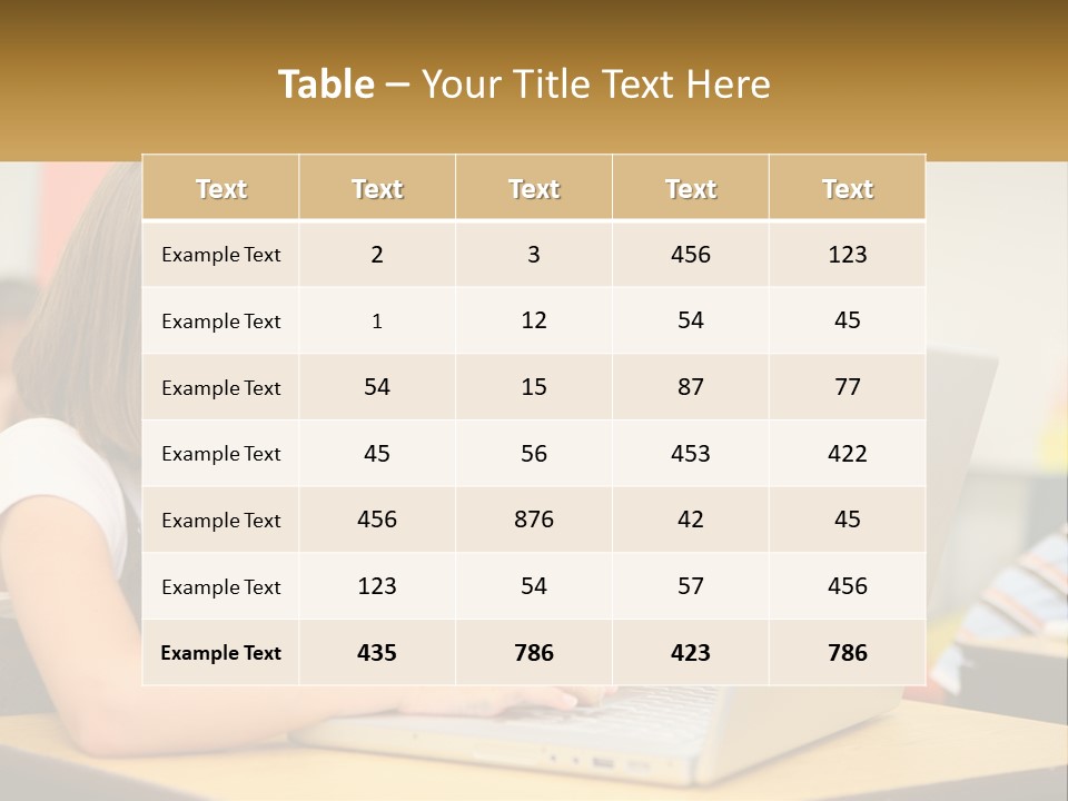 A Group Of Children Looking At A Laptop PowerPoint Template