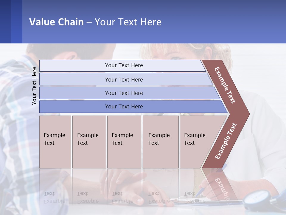 A Doctor Writing On A Clipboard Next To A Patient PowerPoint Template