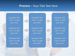 A Doctor Standing In Front Of A Laptop Computer PowerPoint Template