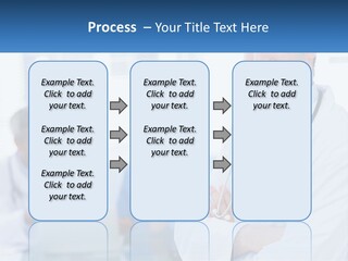 A Doctor Standing In Front Of A Laptop Computer PowerPoint Template