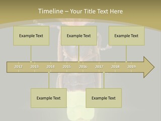 A Bug With A Light Shining On It's Back PowerPoint Template