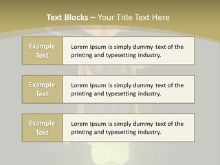 A Bug With A Light Shining On It's Back PowerPoint Template