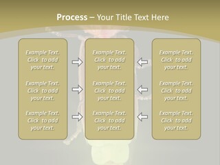 A Bug With A Light Shining On It's Back PowerPoint Template