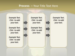 A Bug With A Light Shining On It's Back PowerPoint Template