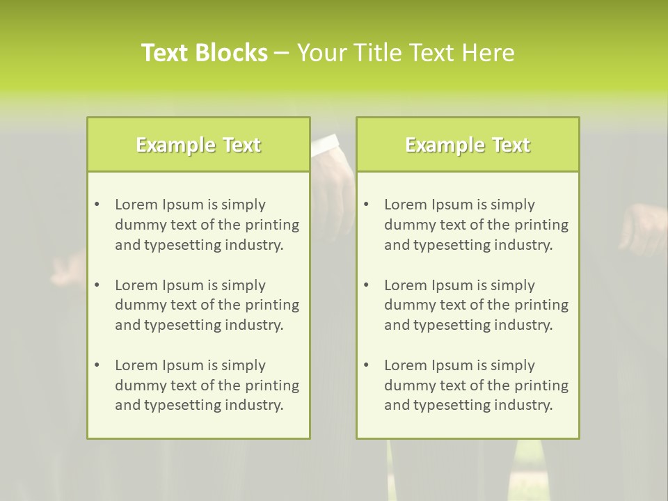 A Group Of Men In Suits Standing In A Row PowerPoint Template