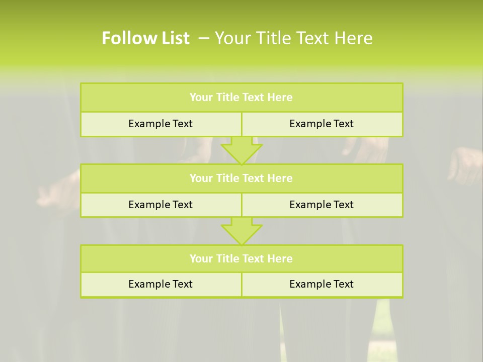 A Group Of Men In Suits Standing In A Row PowerPoint Template