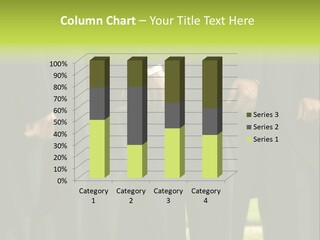 A Group Of Men In Suits Standing In A Row PowerPoint Template