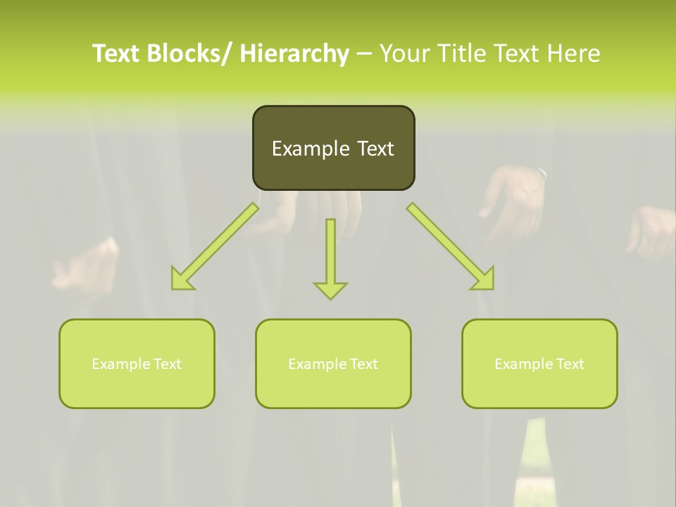 A Group Of Men In Suits Standing In A Row PowerPoint Template