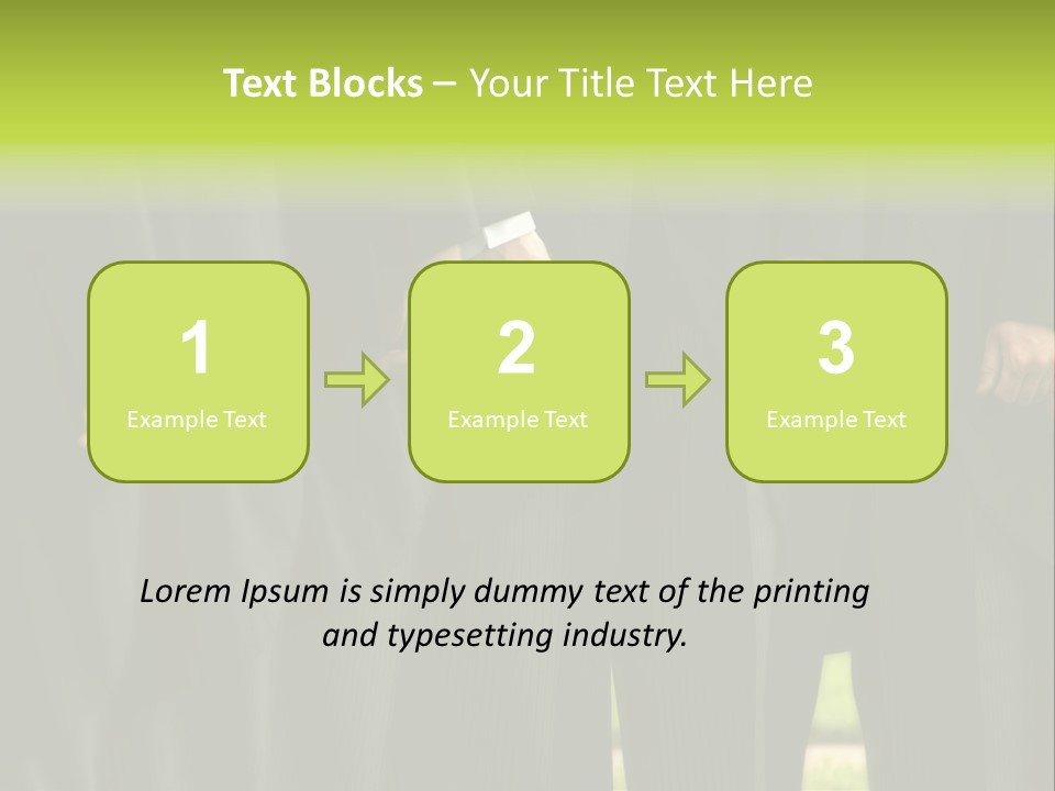 A Group Of Men In Suits Standing In A Row PowerPoint Template