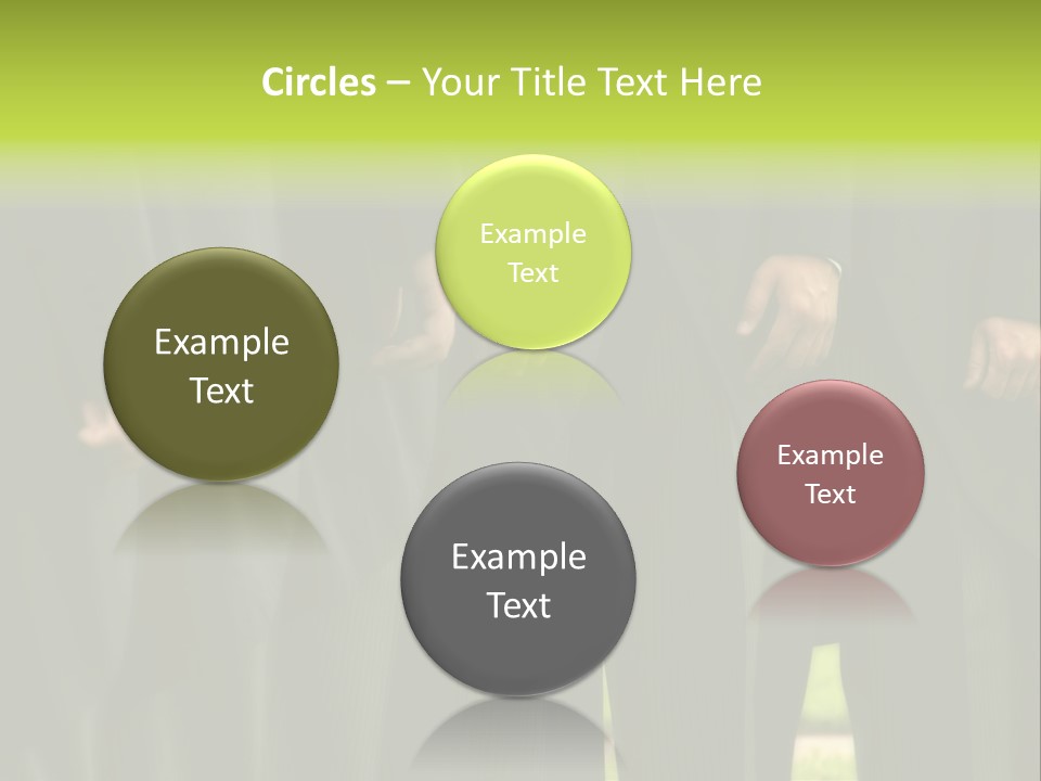 A Group Of Men In Suits Standing In A Row PowerPoint Template