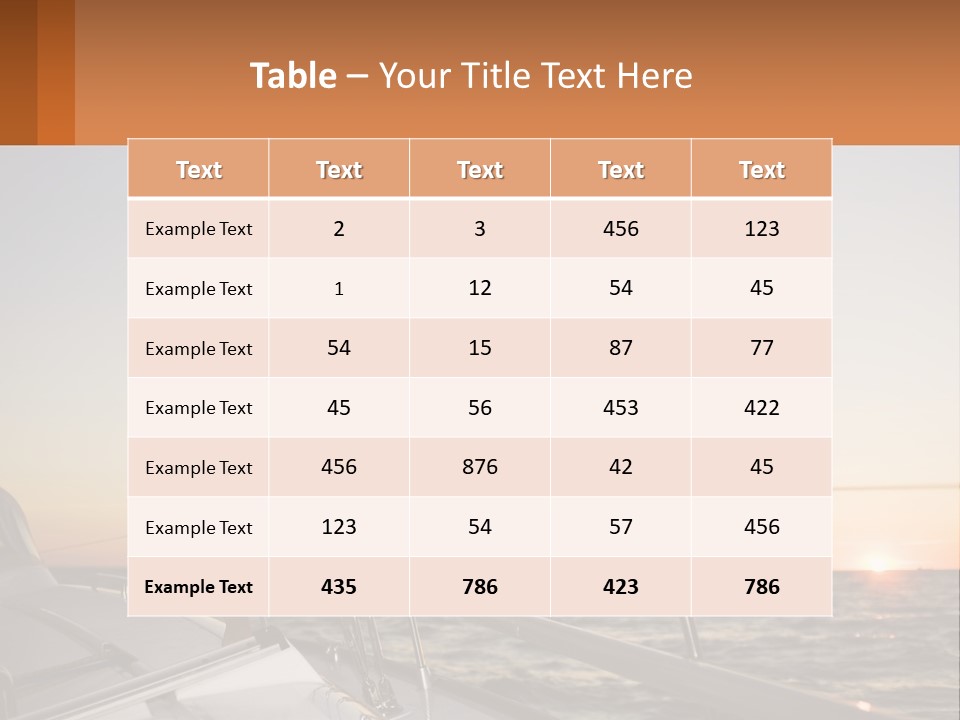 A Woman In A White Dress Is Standing On A Boat PowerPoint Template