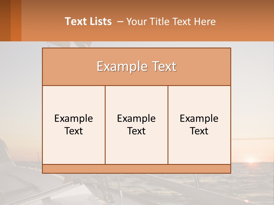 A Woman In A White Dress Is Standing On A Boat PowerPoint Template