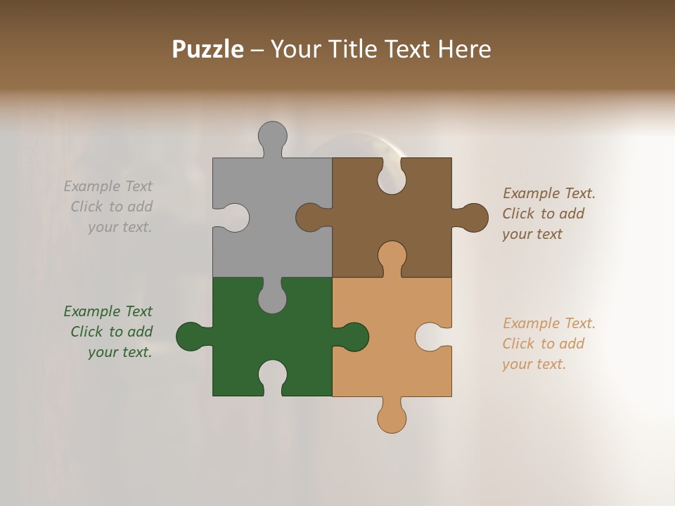 A Key On A Wooden Door With A Name Of Presentation PowerPoint Template