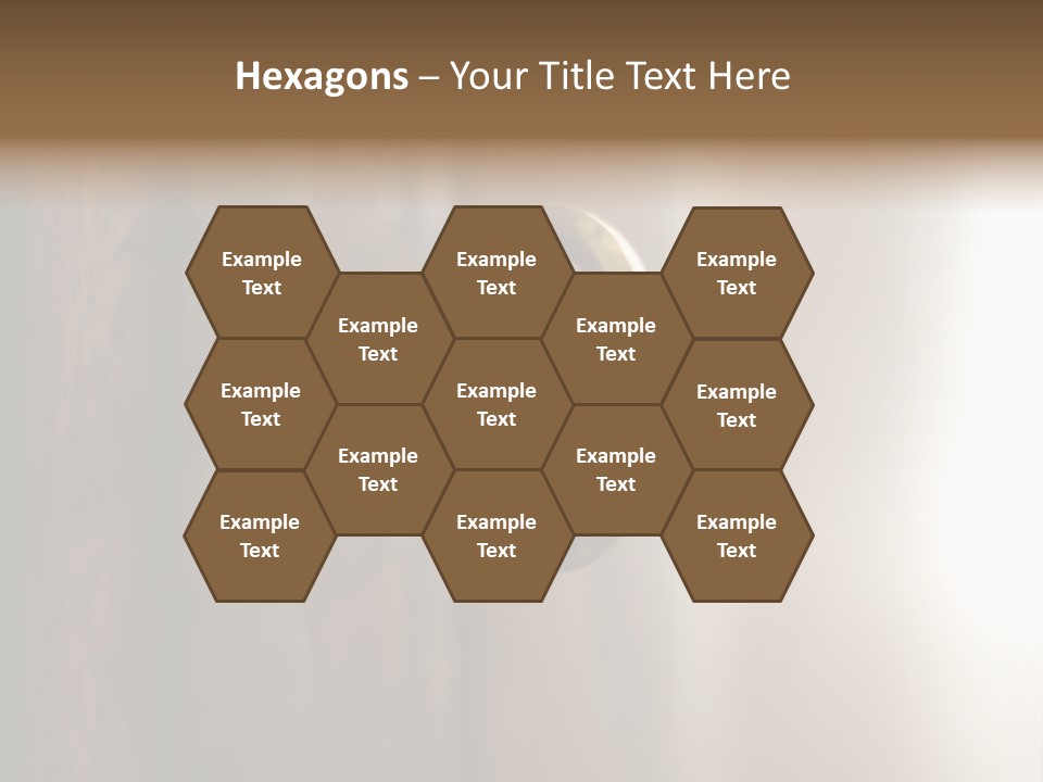 A Key On A Wooden Door With A Name Of Presentation PowerPoint Template