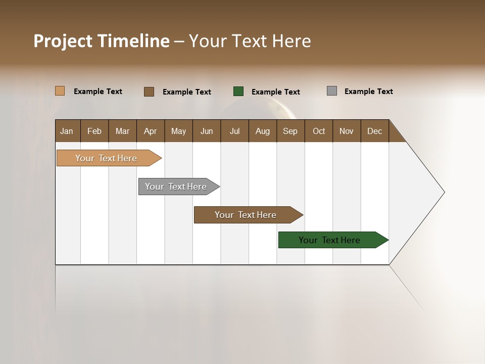 A Key On A Wooden Door With A Name Of Presentation PowerPoint Template