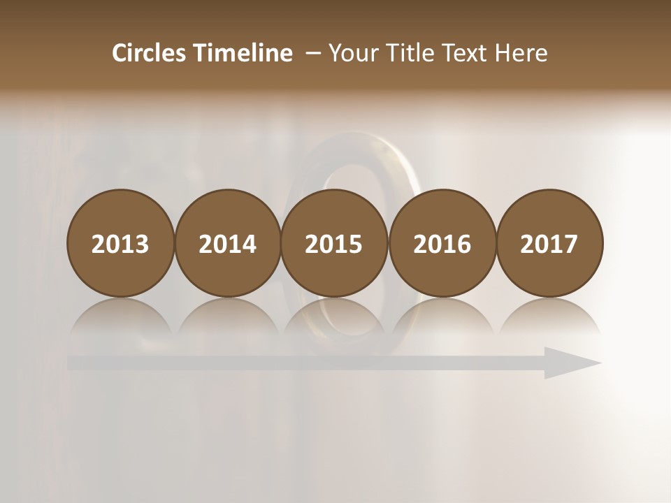 A Key On A Wooden Door With A Name Of Presentation PowerPoint Template