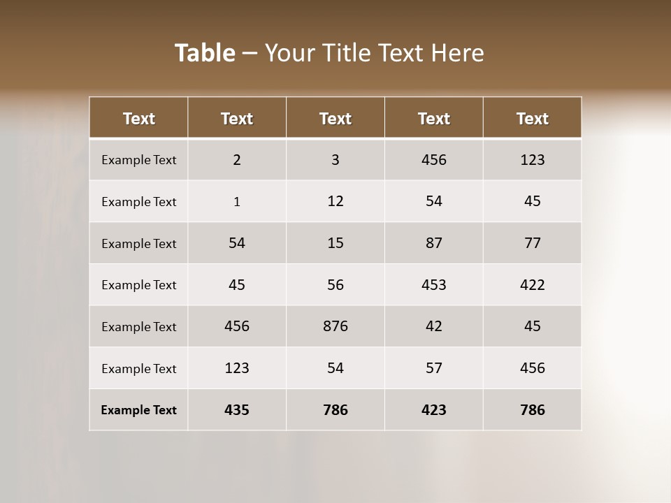 A Key On A Wooden Door With A Name Of Presentation PowerPoint Template