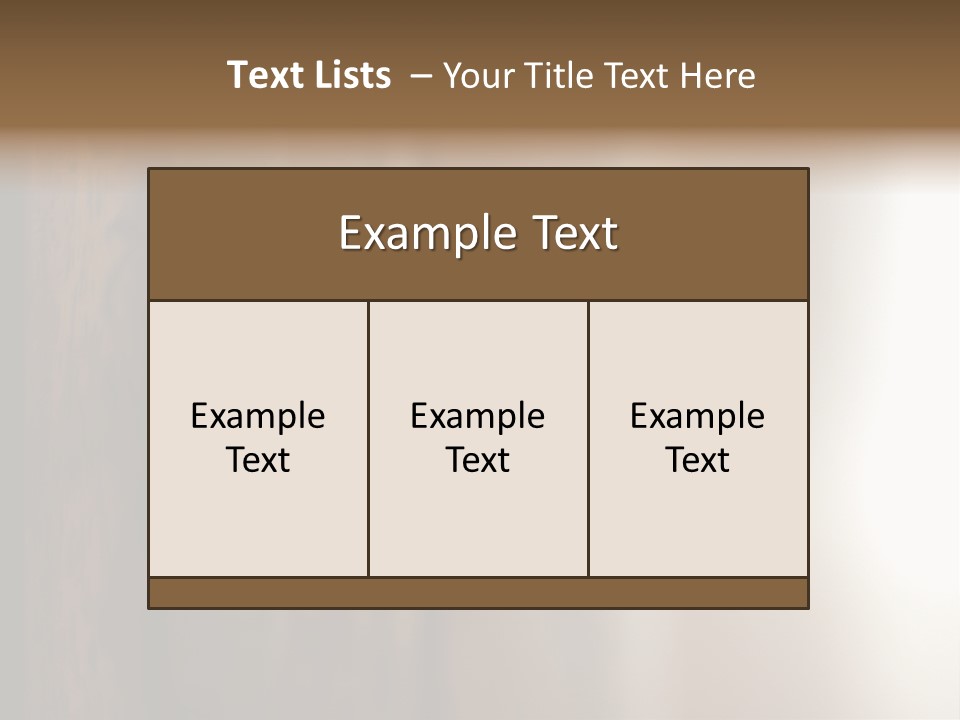 A Key On A Wooden Door With A Name Of Presentation PowerPoint Template