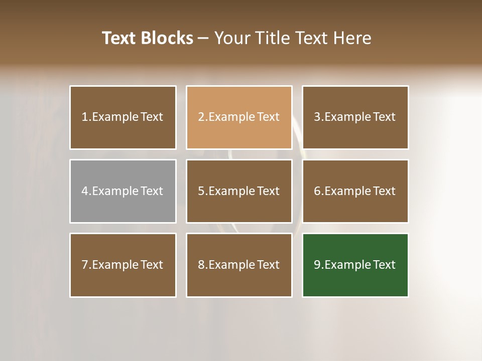 A Key On A Wooden Door With A Name Of Presentation PowerPoint Template