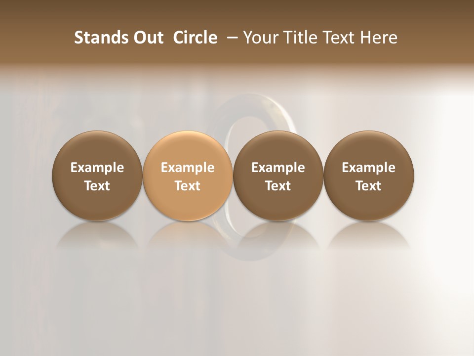 A Key On A Wooden Door With A Name Of Presentation PowerPoint Template