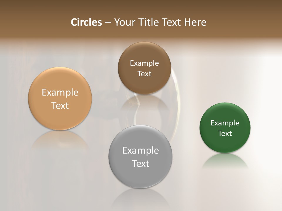 A Key On A Wooden Door With A Name Of Presentation PowerPoint Template