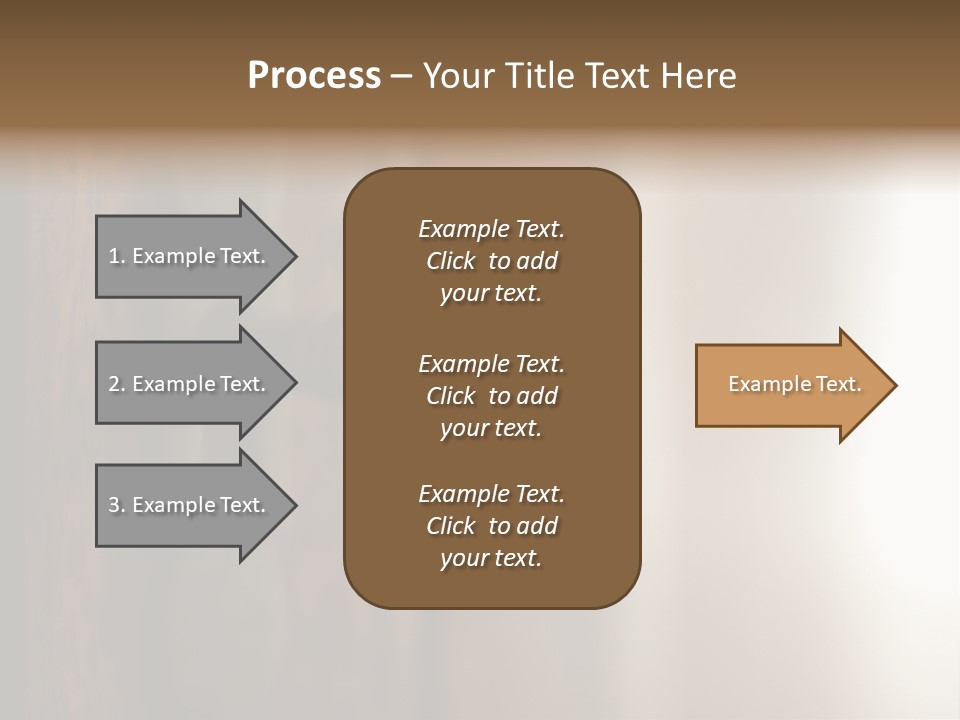 A Key On A Wooden Door With A Name Of Presentation PowerPoint Template